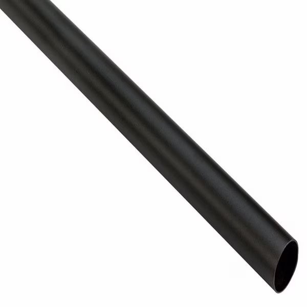 72 in. L X 1.32 in. D Oil-Rubbed Bronze Steel Heavy Duty Closet Rod, National Hardware, Mfr#: S822-096